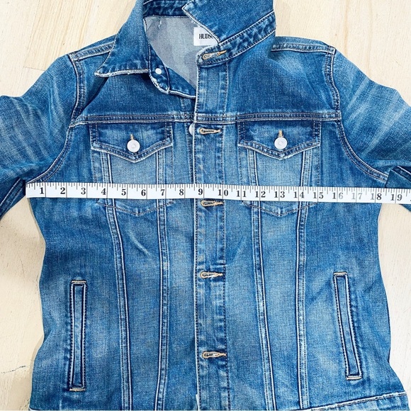 Hudson distressed denim jacket - Picture 8 of 11